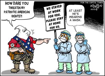 Plain Talk: Refusing to wear a mask isn't patriotic, it's ...