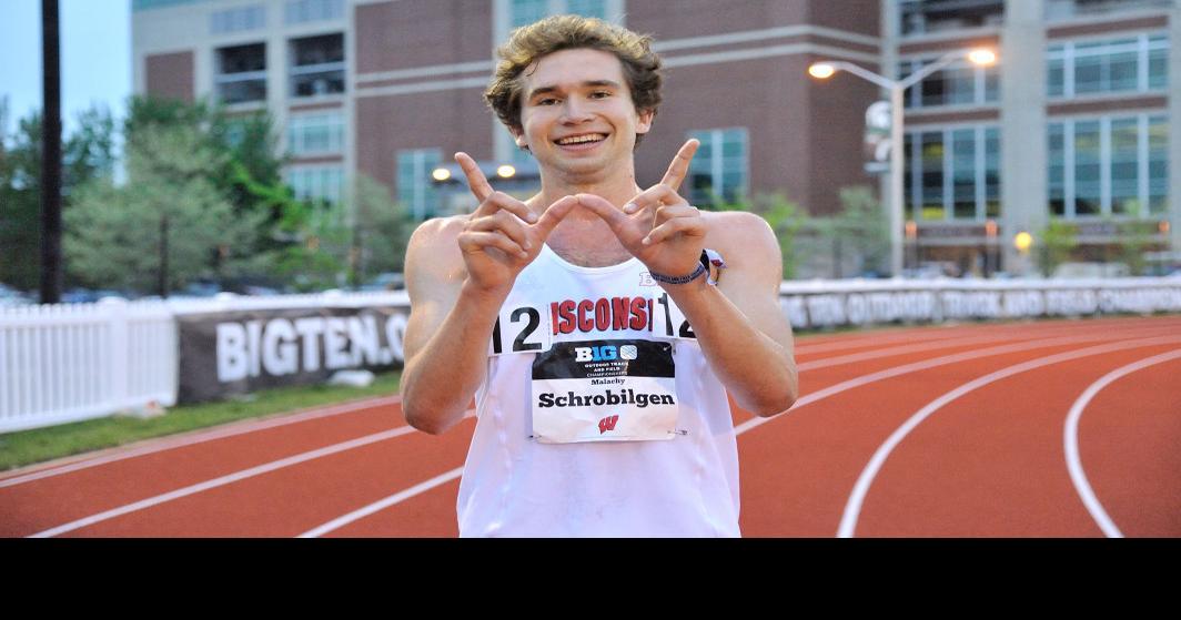 Badgers track and field Malachy Schrobilgen wins Big Ten 10,000