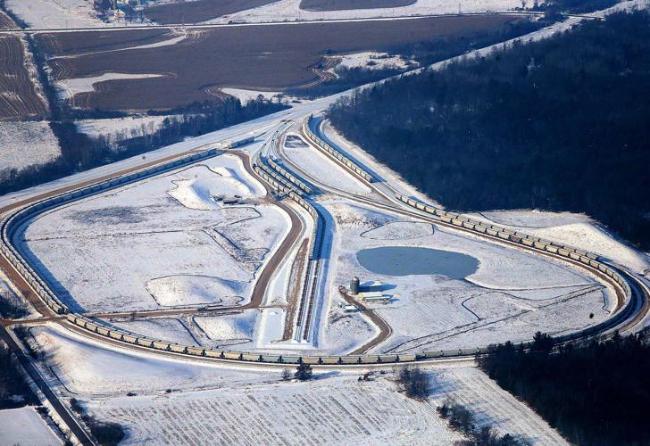 Frac sand producers spent millions and filled wetlands for now underused rail yards
