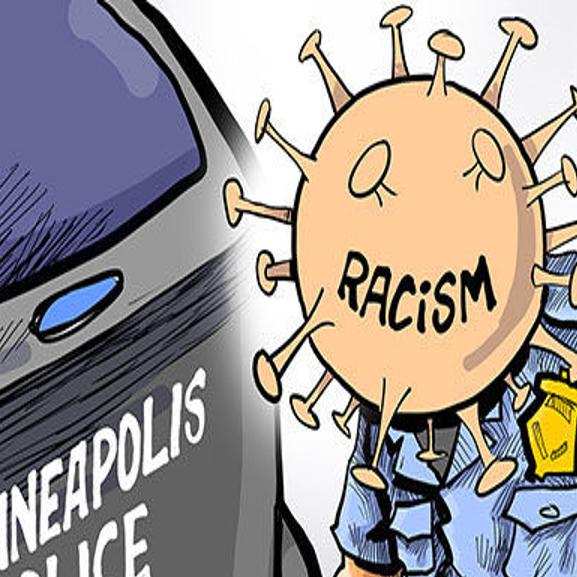 Hands On Wisconsin Racism Is As Heinous As The Virus Opinion Cartoon Madison Com