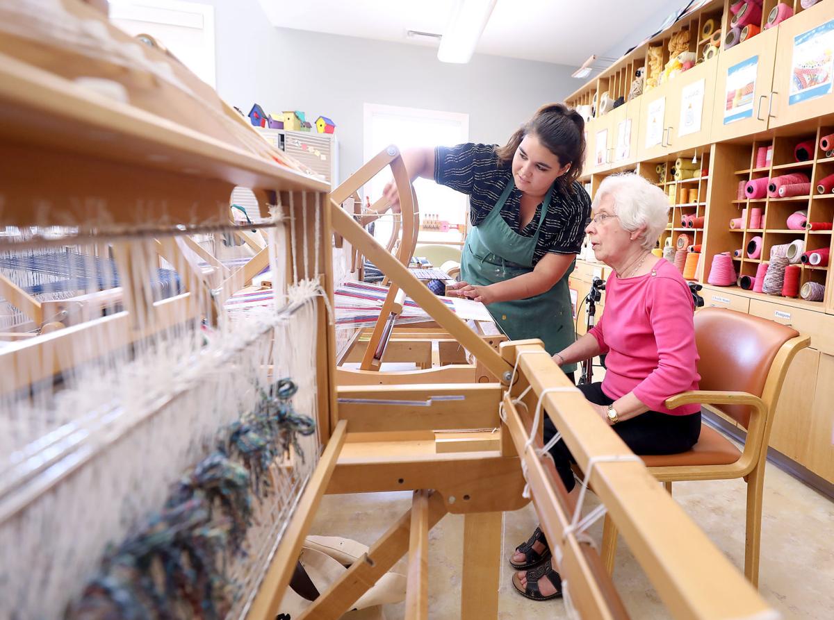 Weaving at Attic Angel