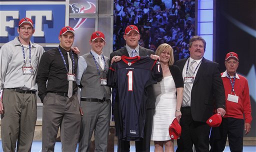 NFL Draft: Ex-Badger J.J. Watt goes to Texans at No. 11