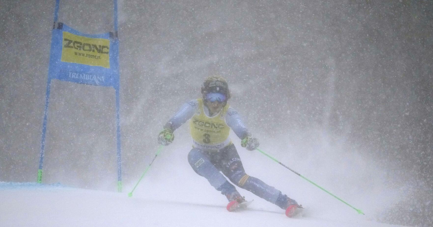 Brignone wins a second consecutive World Cup giant slalom