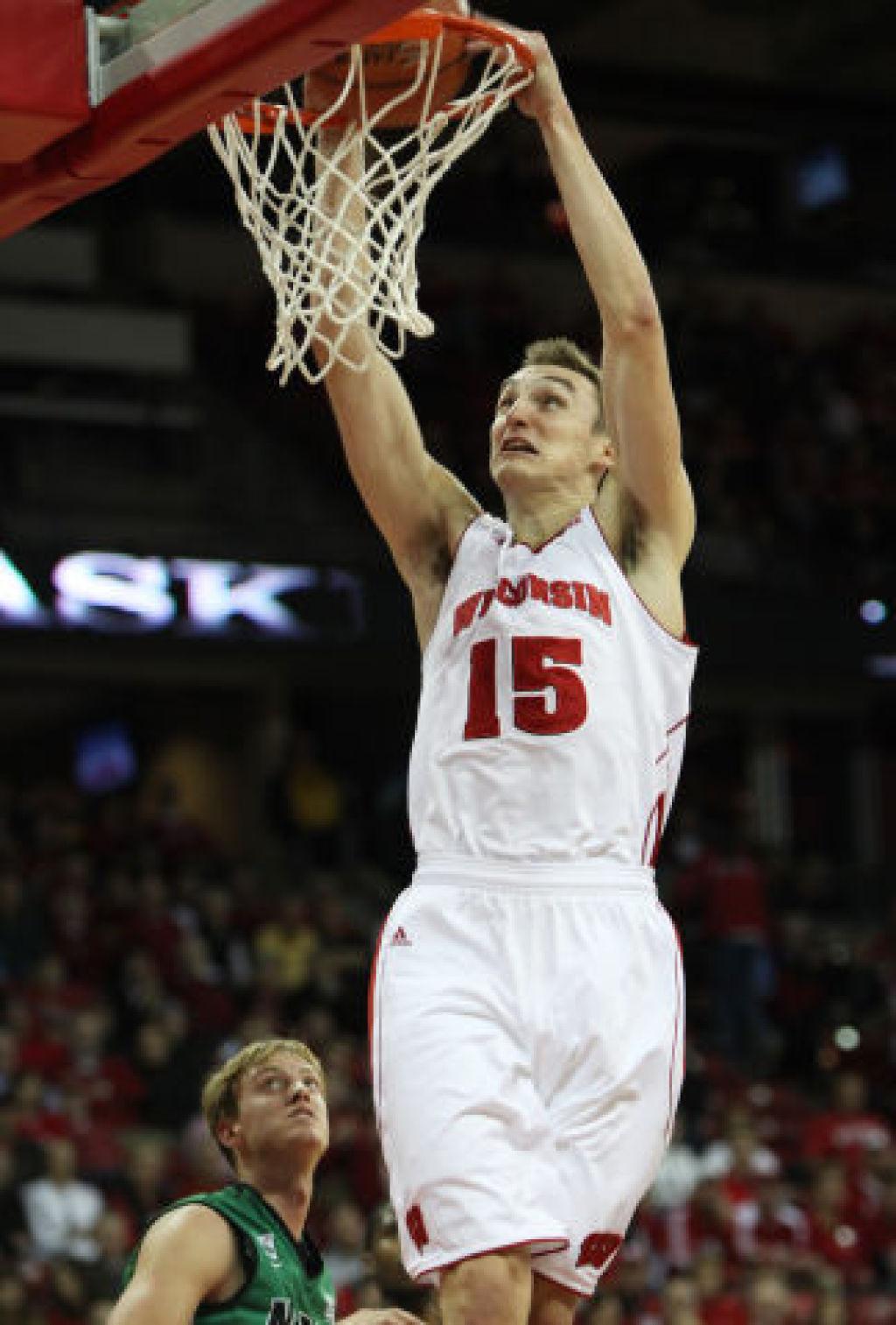 Badgers Men S Basketball School Record 43 Points From Frank