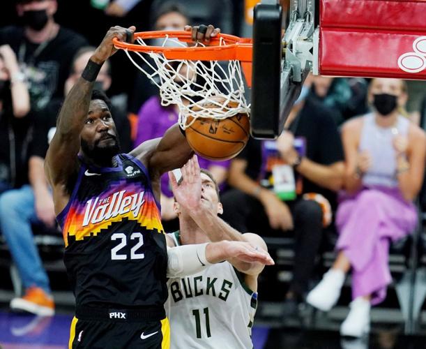Mikal Bridges - Phoenix Suns - NBA Finals Game 2 - Game-Worn City Edition  Jersey - Scored 27 Points - 2021 NBA Finals