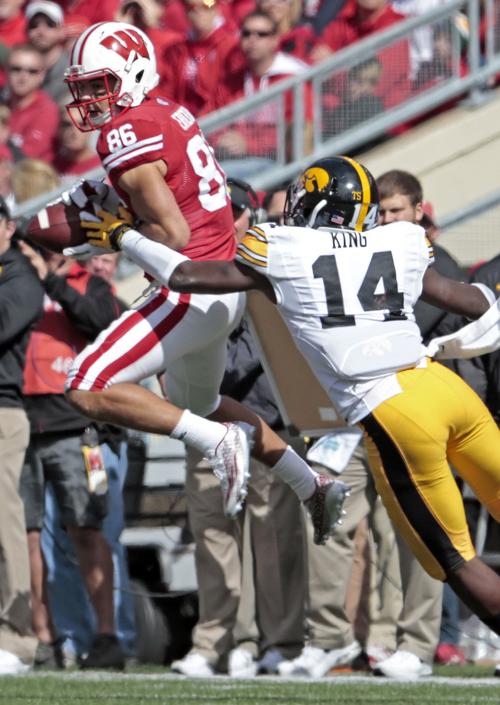 Badgers Football Alex Erickson Preparing To Play Against Nebraska College Football Madison Com