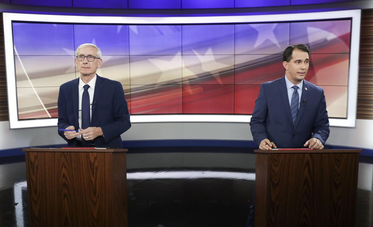 Scott Walker, Tony Evers square off in race for governor