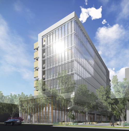 The Spark building