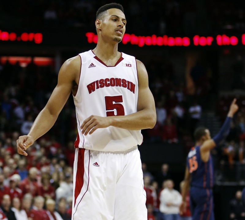 Badgers men s basketball Ryan Evans seeks to change his colors at