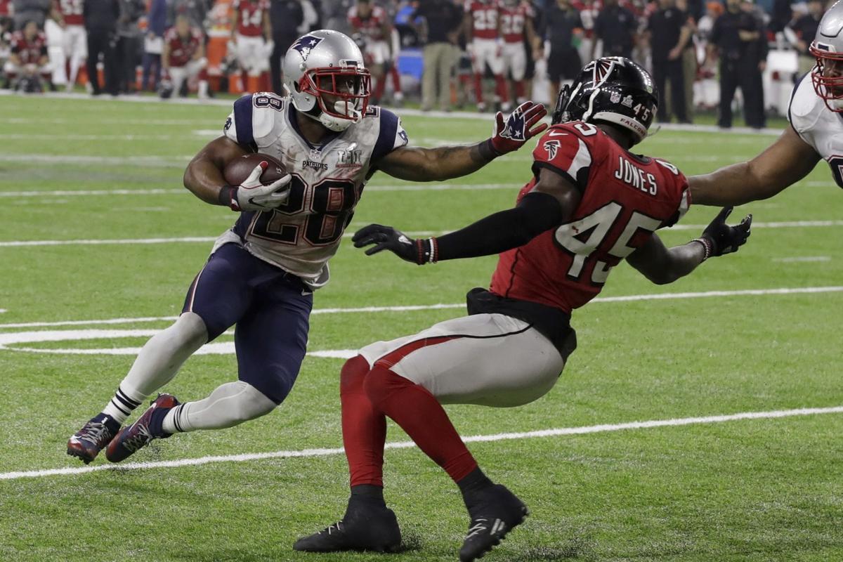 Patriots Falcons Super Bowl Football