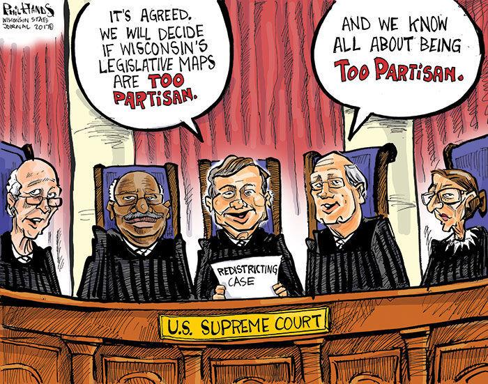 Phil Hands: 12 incredible cartoons about gerrymandering in Wisconsin