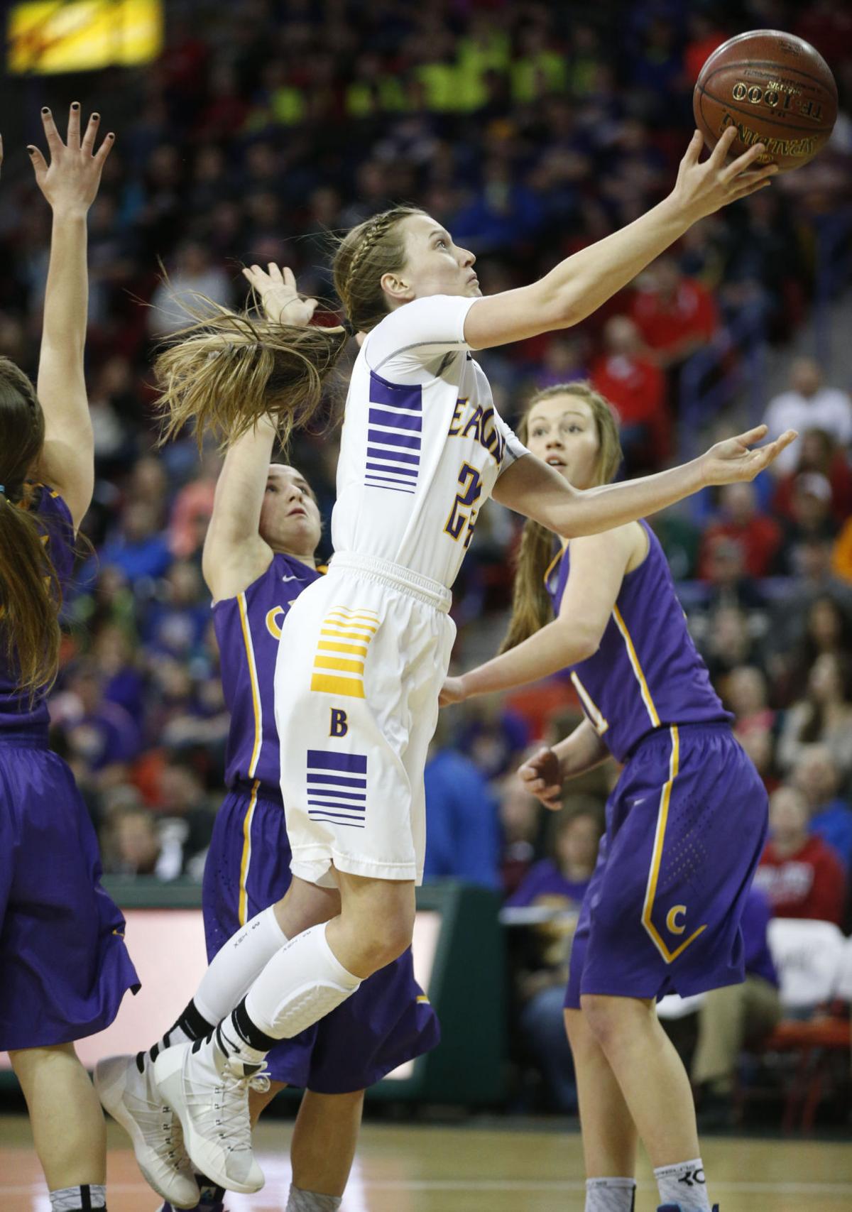 Wiaa State Girls Basketball Barneveld Rallies To Beat Clayton 57
