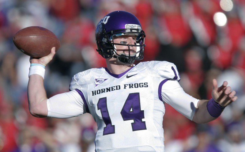 TCU Athletics - The first time Andy Dalton played AT&T