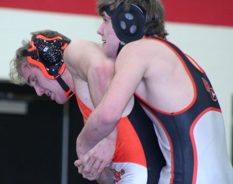 WIAA Division 2 wrestling regional Donar, Cuba CitySouthwestern head