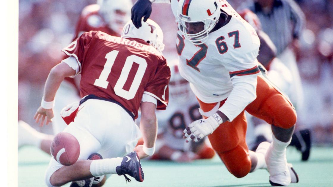 1991 Cotton Bowl Miami 46, Texas 3