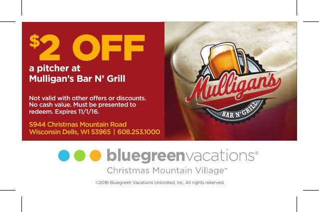 Mulligan's Bar N' Grill Coupon