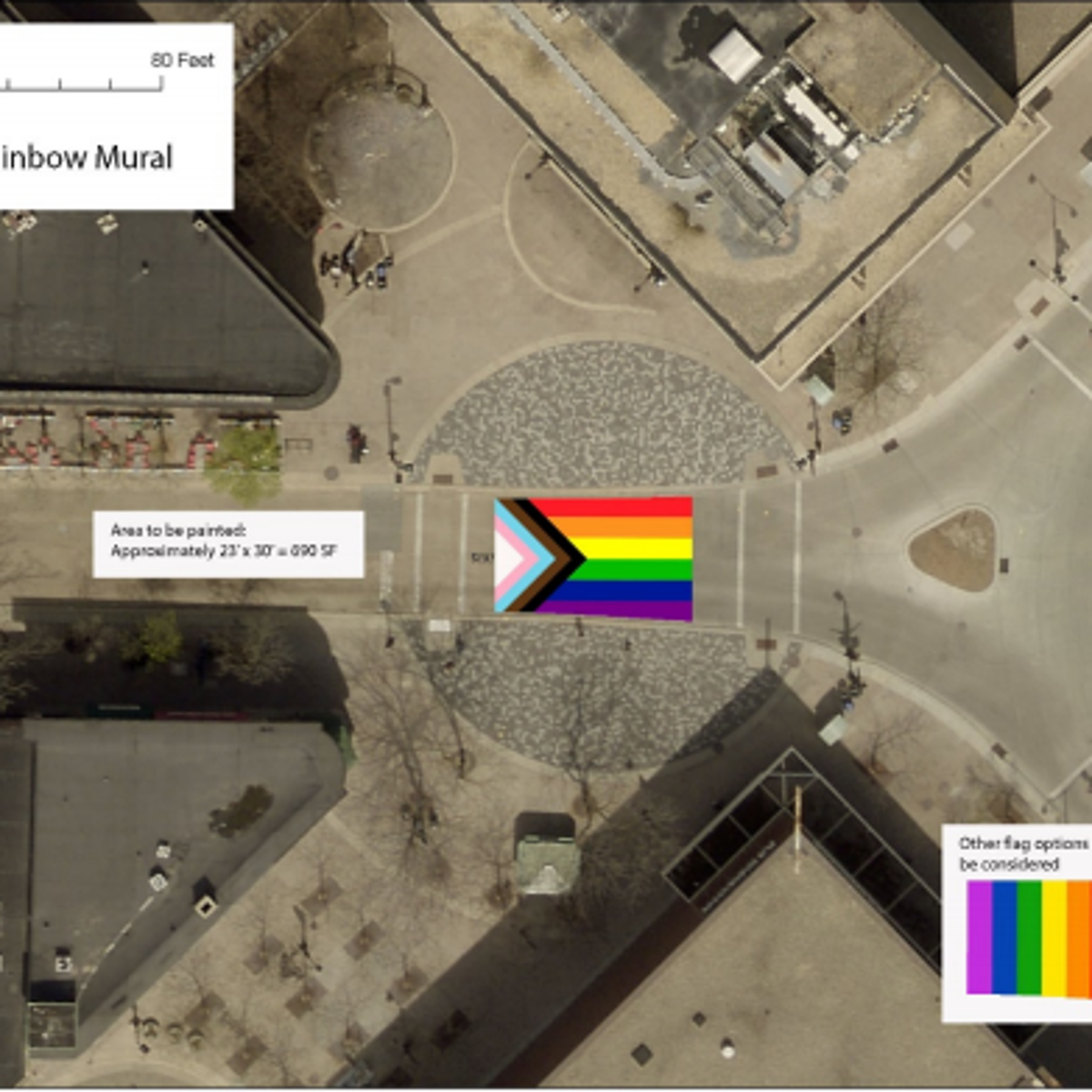 Rainbow Murals Could Brighten Madison Streets Under New Proposal Local Government Madison Com
