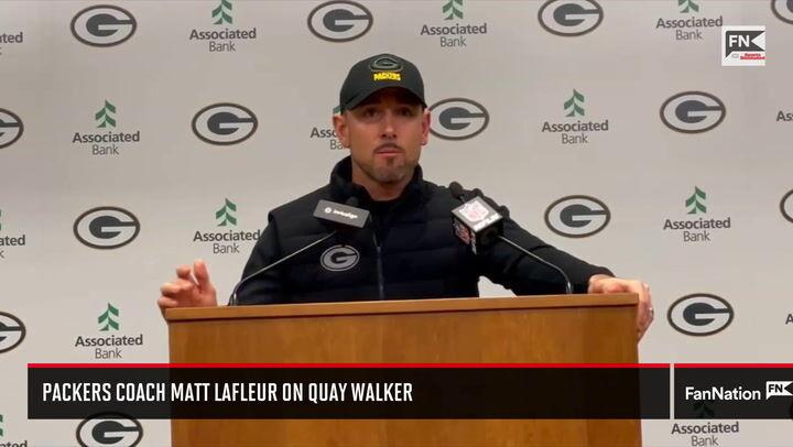 Packers' Quay Walker might be fined, not suspended, for SNF shove