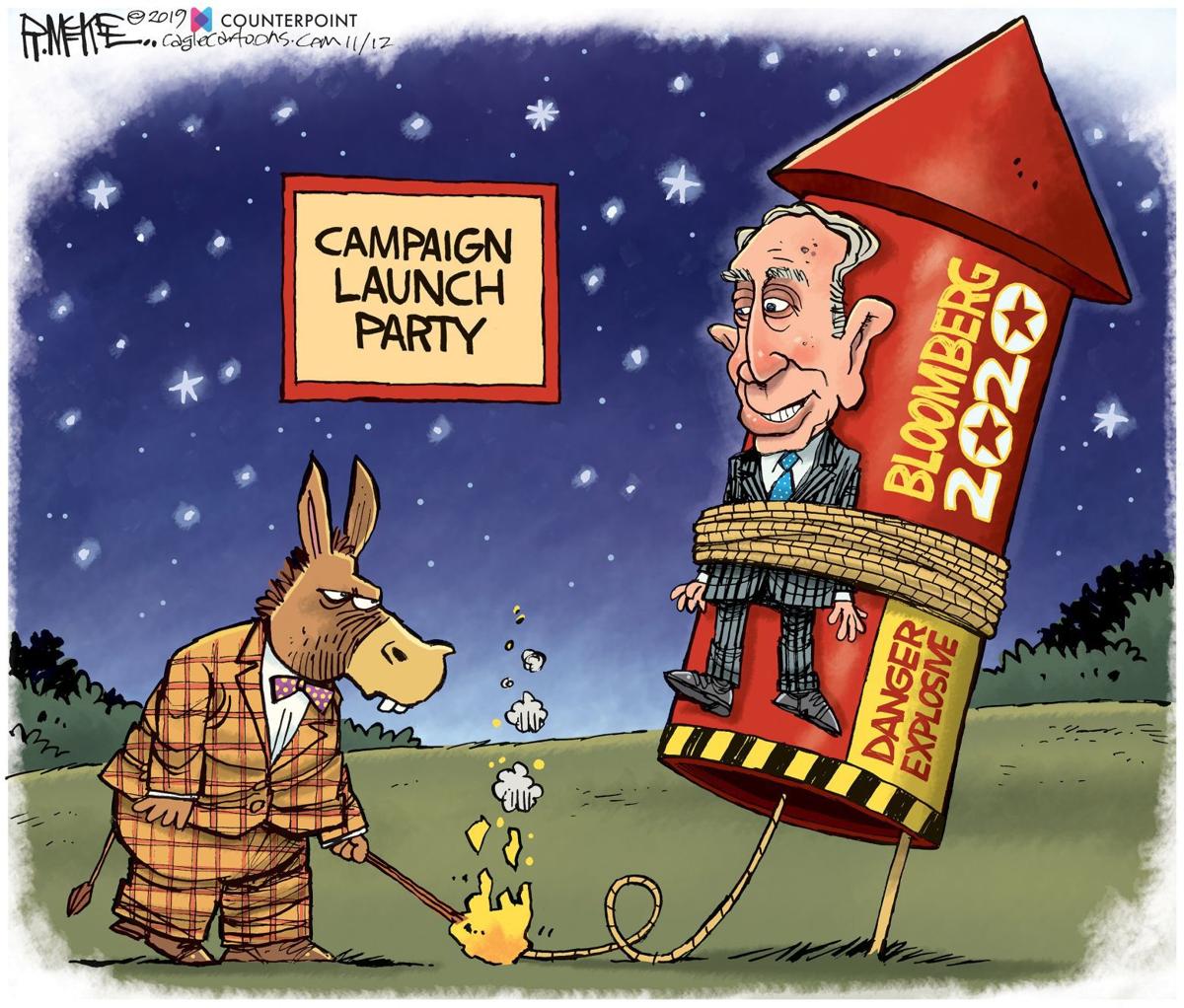 Image result for bloomberg cartoons