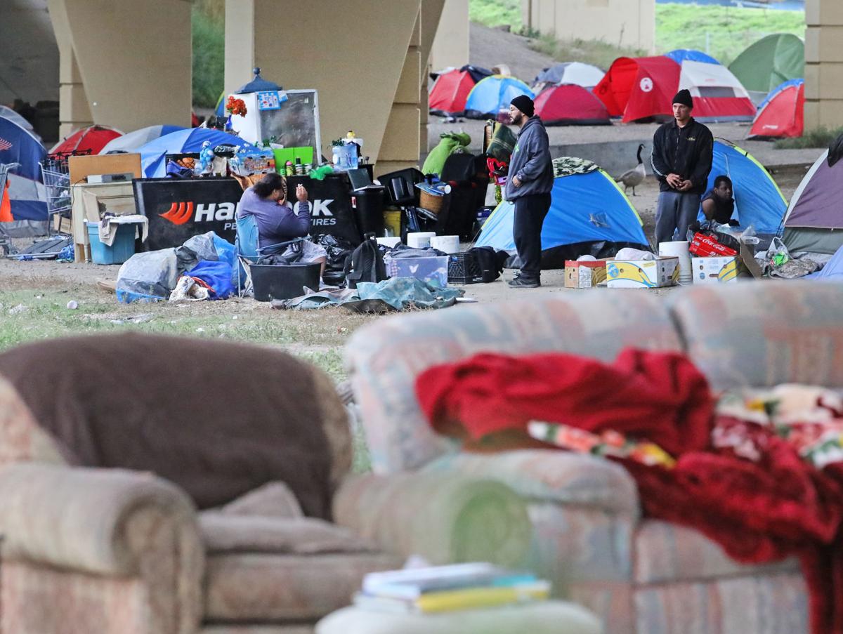 Milwaukee homeless tent city