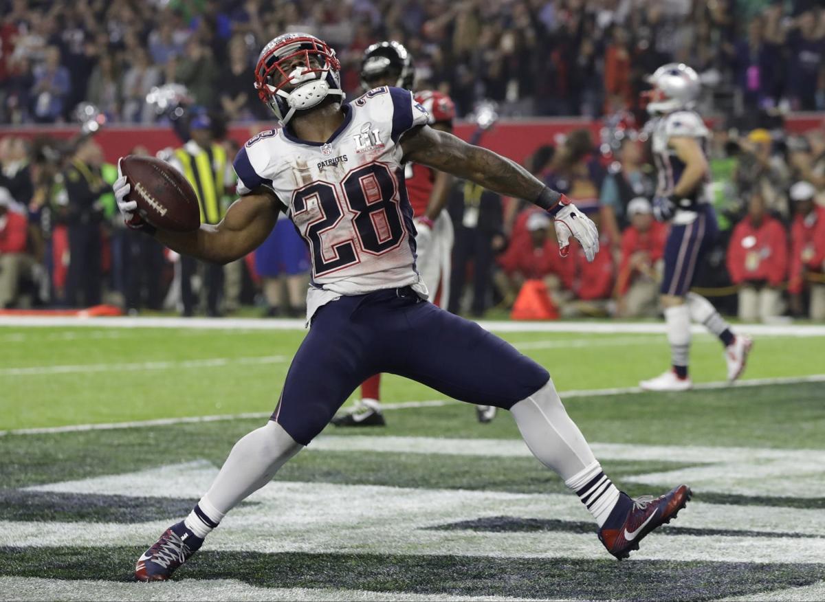 Patriots Falcons Super Bowl Football