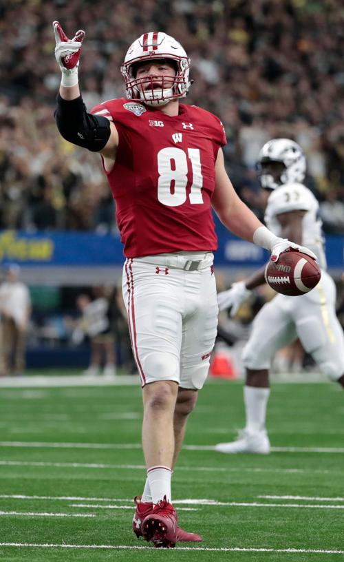 Badgers Football Tight End Troy Fumagalli Named 2nd Team