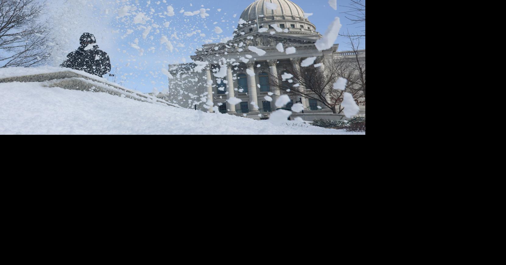 More light snow for southern Wisconsin, then a big warm-up