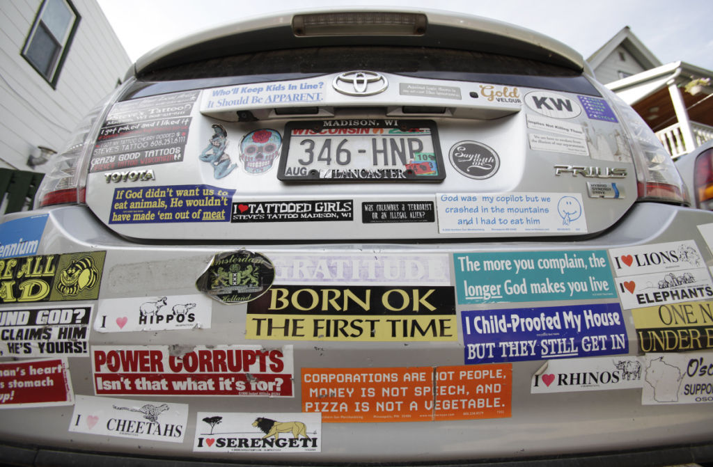 bumper stickers