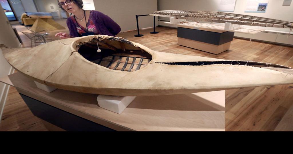 Canoe exhibit includes handmade Indian vessels brought home by UW