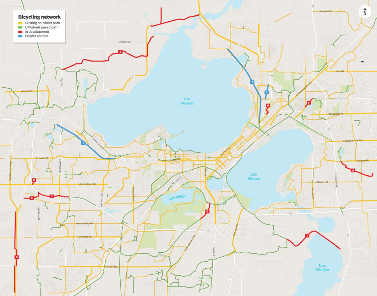 Velo city Madison's awardwinning system of bike lanes and paths
