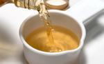 Apple cider vinegar pour