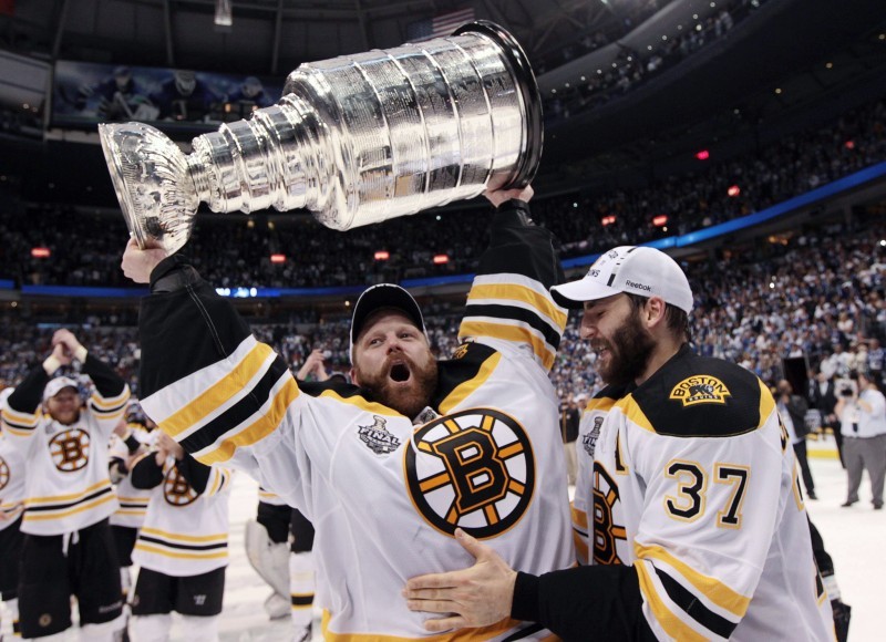 Hoisting the Cup