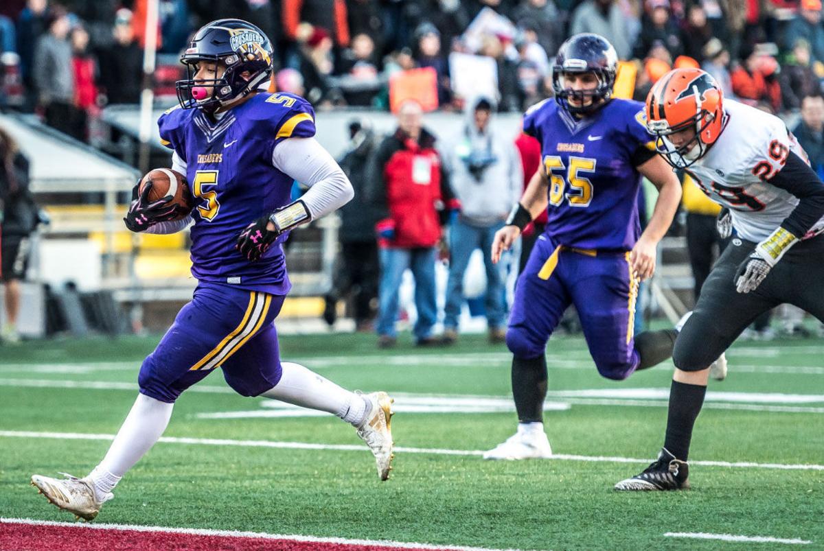 Wiaa State Football Da Shaun Brown S Late Heroics Give Racine St