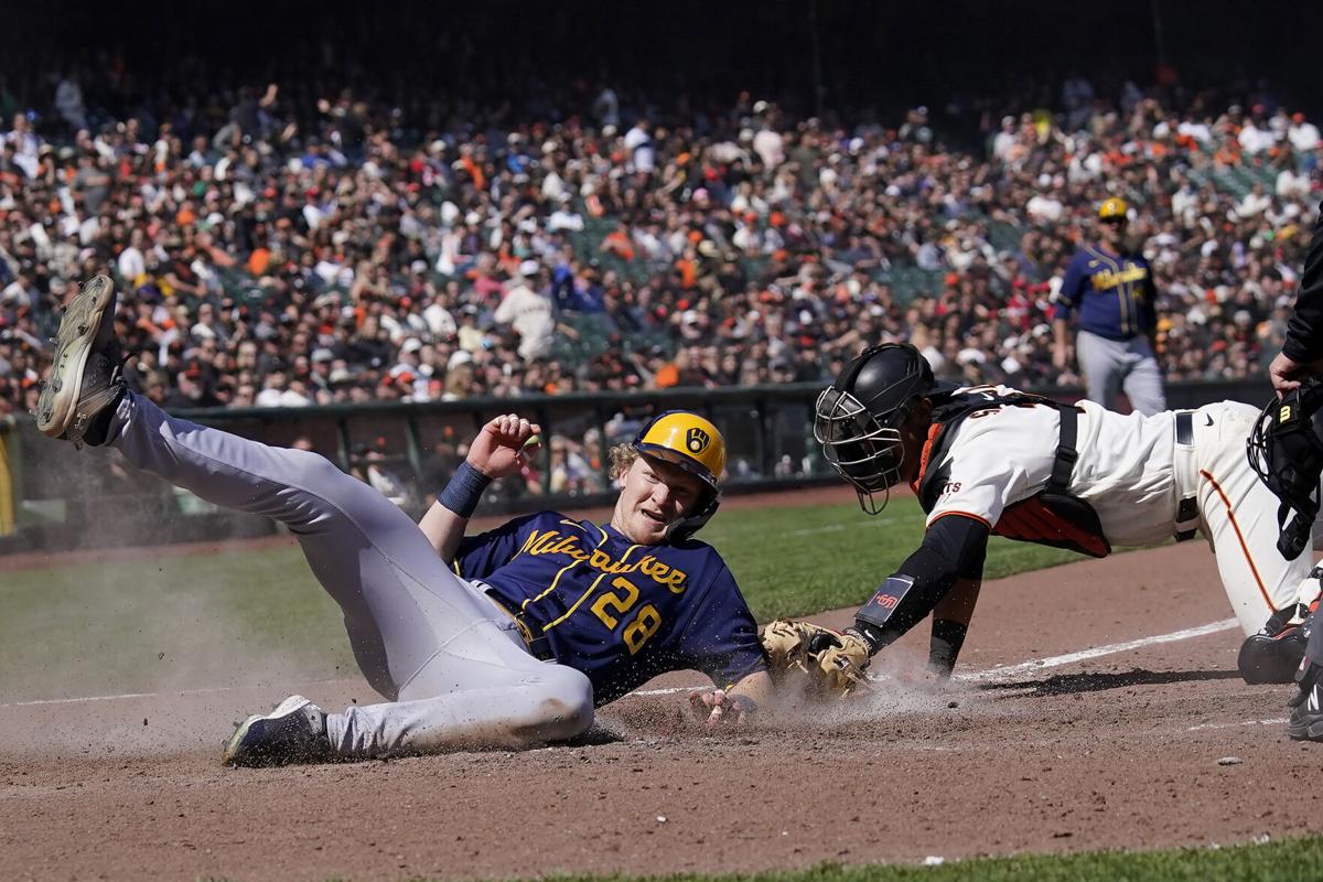 Willy Adames injury: Brewers SS hospitalized, lands on concussion IL after  being hit in head with line drive 