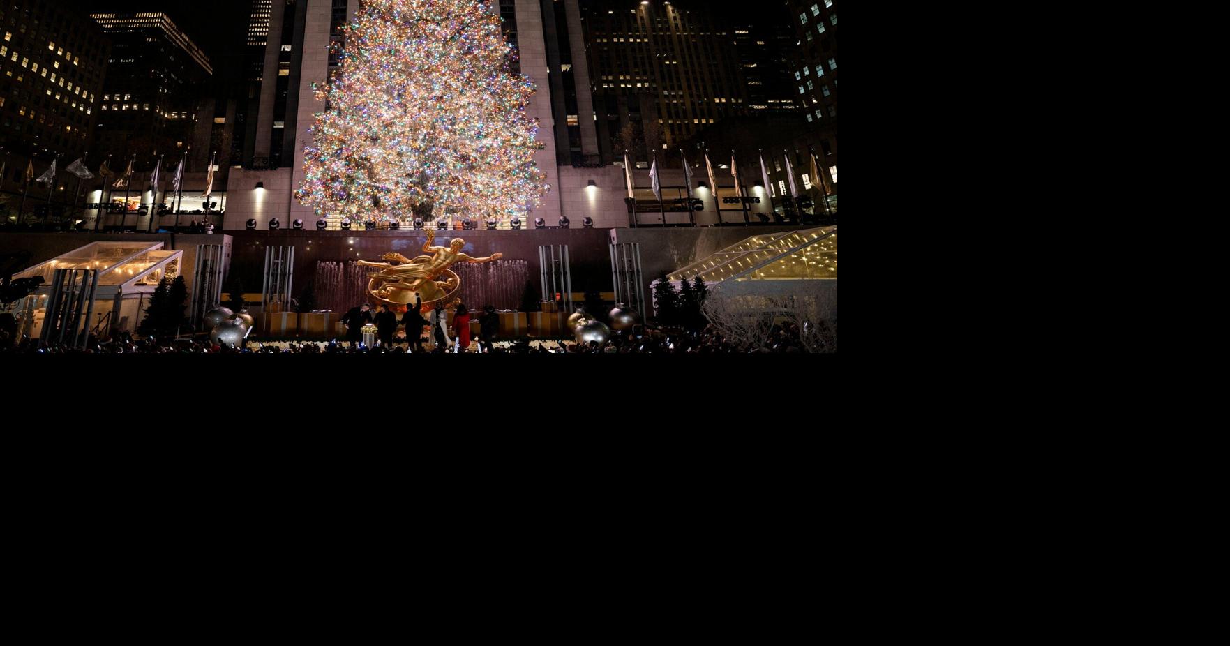 Photos Scenes From The 2021 Rockefeller Center Christmas Tree Lighting Entertainment Madison Com