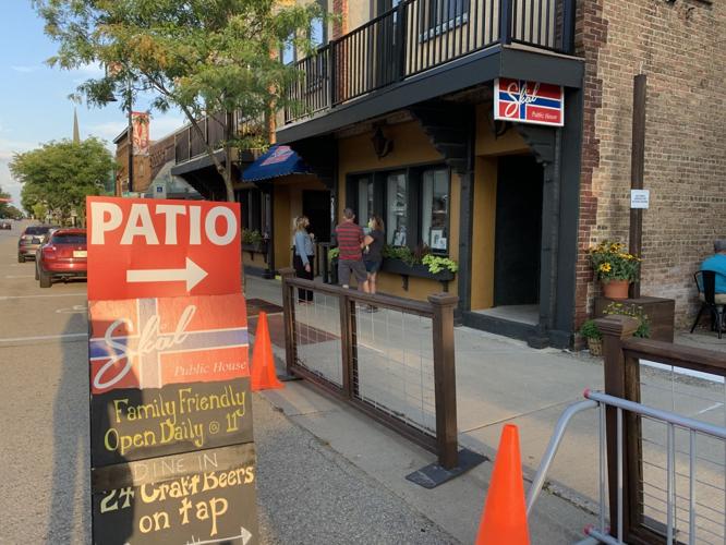 Skal Public House patio has been a saga in Mount Horeb