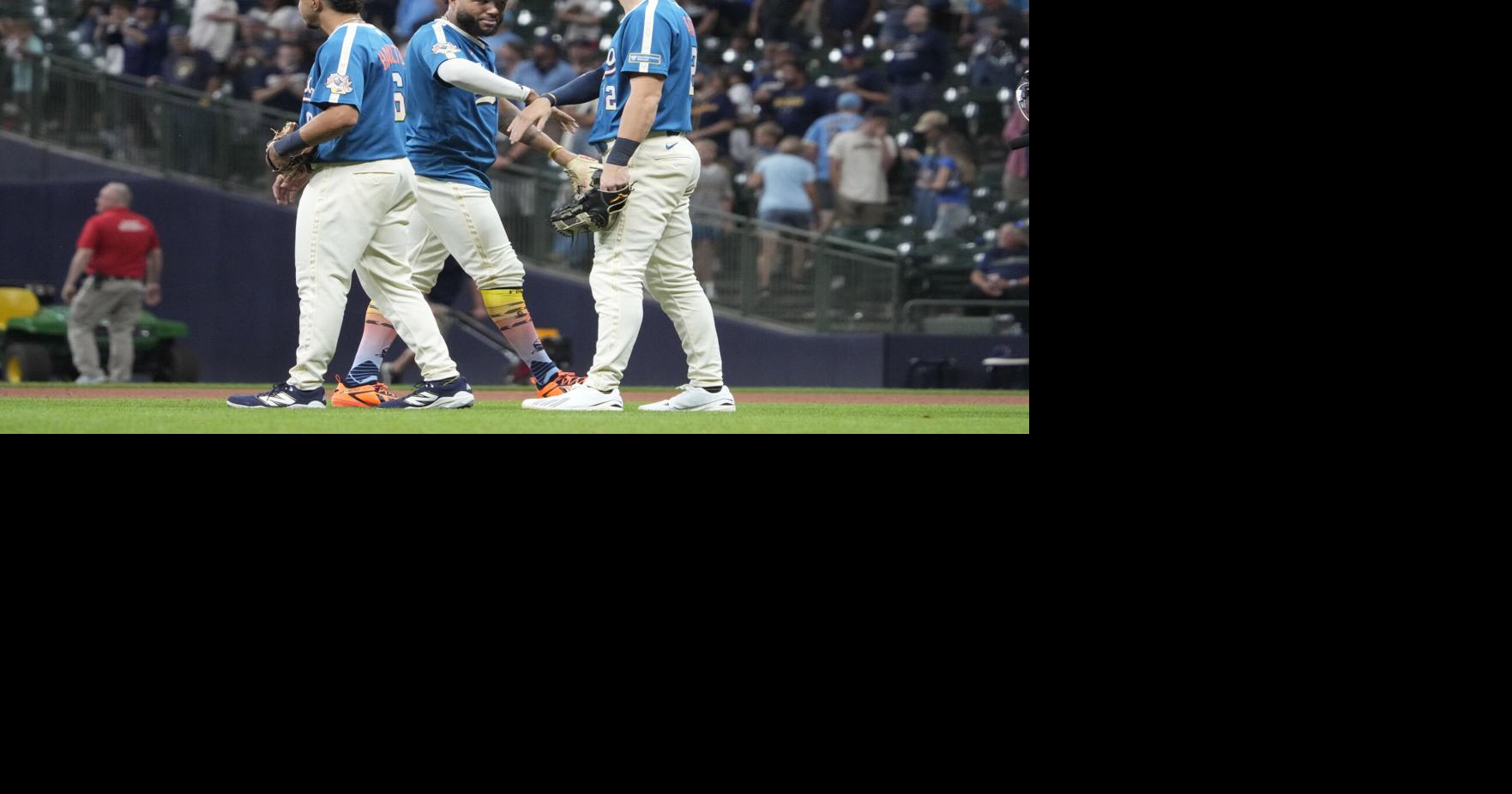 BREWERS Brewers' simple clinch celebration shows how expectations have changed Curt Hogg Milwaukee Journal Sentinel Sep 12, 2026 1 sec ago