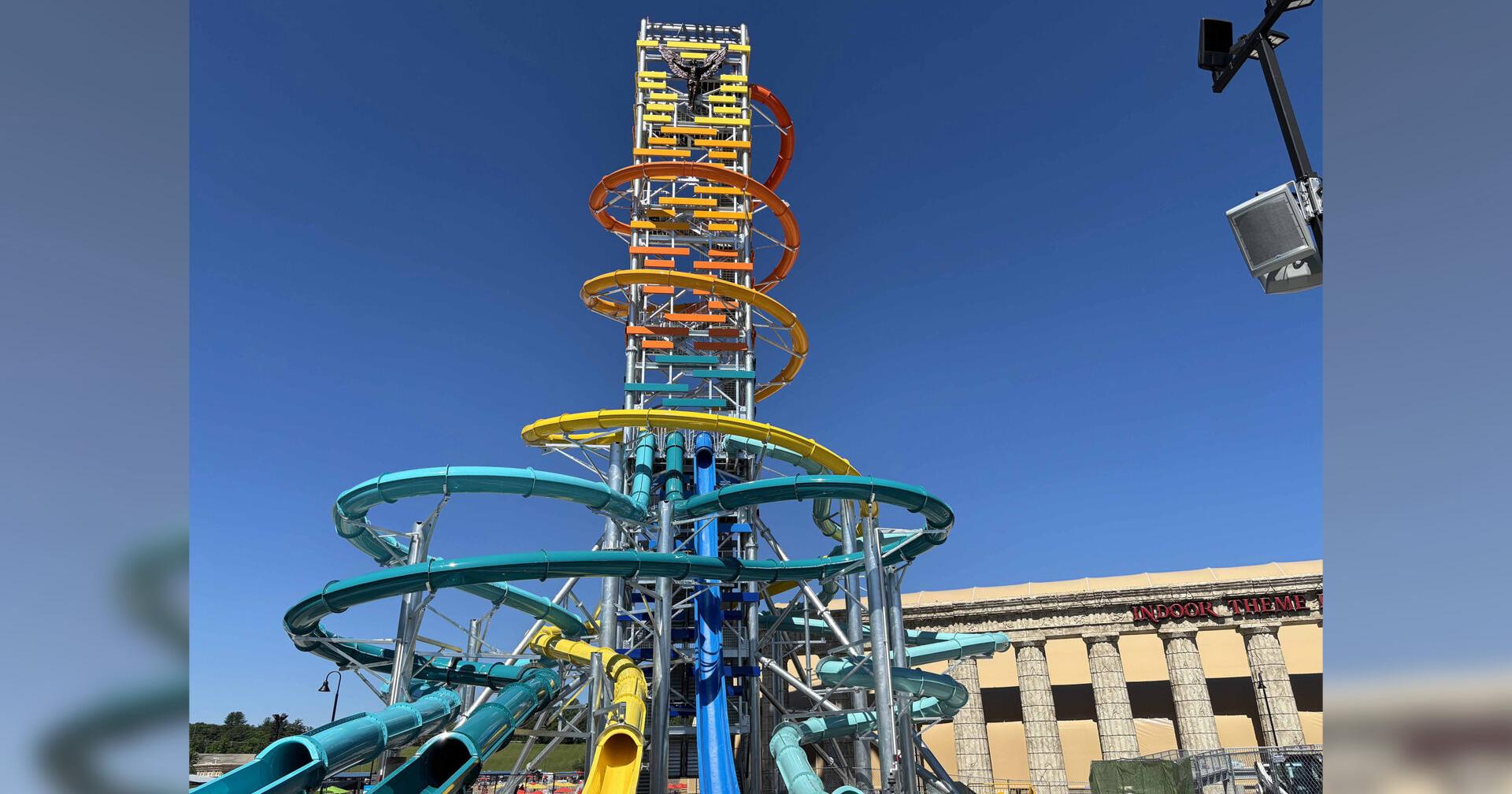 Rise of Icarus, tallest waterslide in US, opens in Wis Dells - Vimarsana News