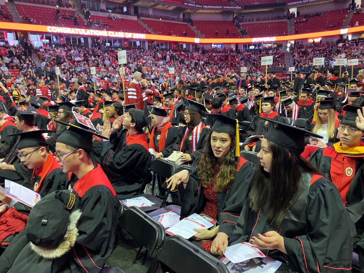 Student speaker spins songs from Hamilton at UWMadison's 2019 winter