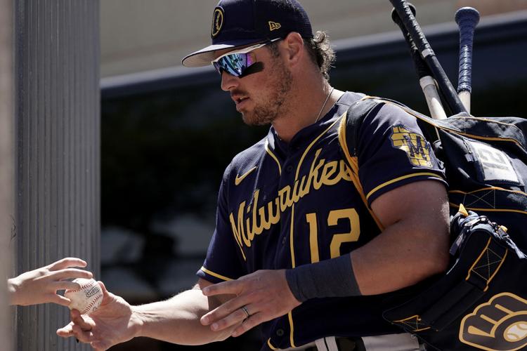 Hunter Renfroe quite comfortable in first camp with Brewers