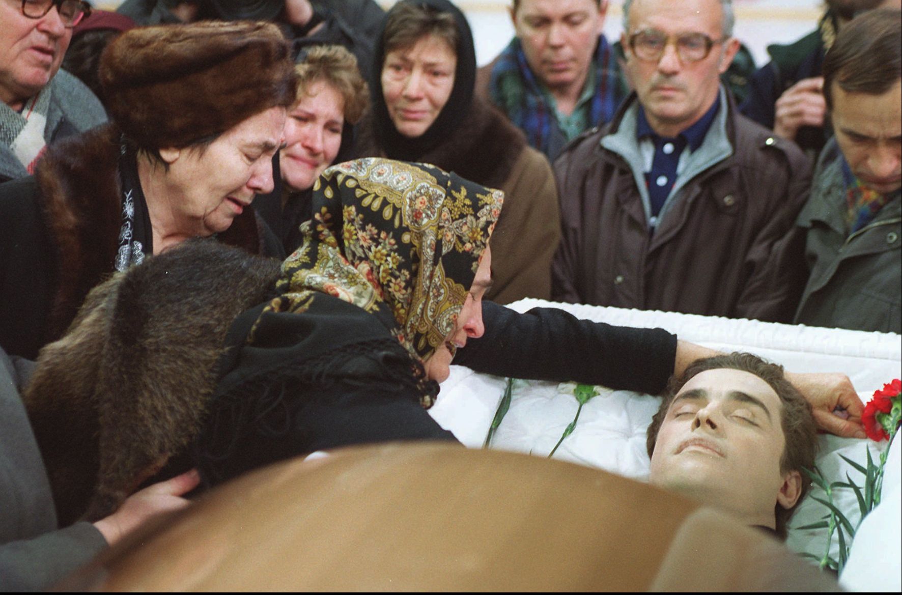 Похоронила бывшего мужа. Похороны Сергея Гринькова.