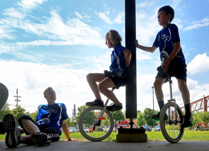 Unified Riders, fans Unicycle Nationals to Madison Local