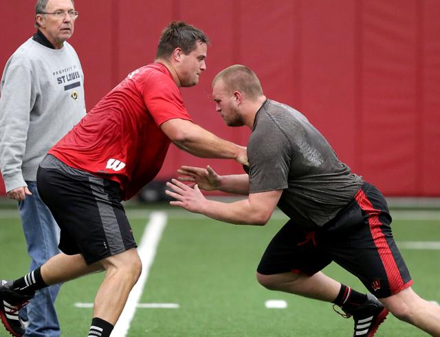 Former Badgers players hope to impress NFL scouts at 