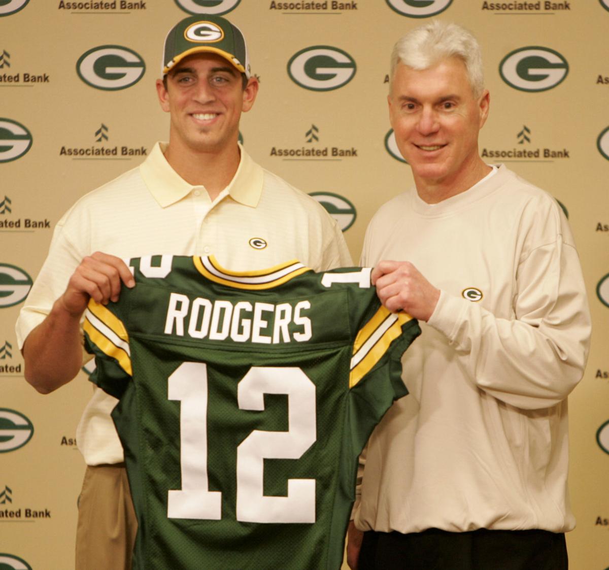 Ted Thompson, Aaron Rodgers 2005 draft, AP generic file photo