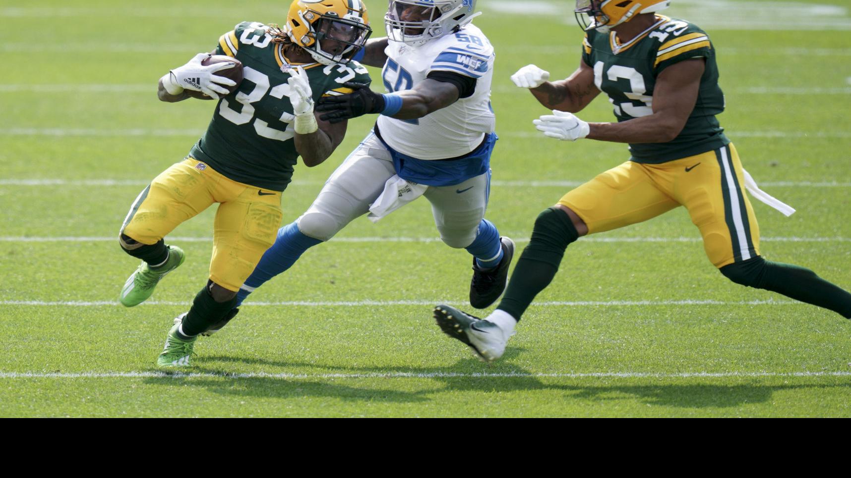 With A Future So Bright He S Got To Wear Shades Aaron Jones Shows He S An Upper Echelon Nfl Back Pro Football Madison Com