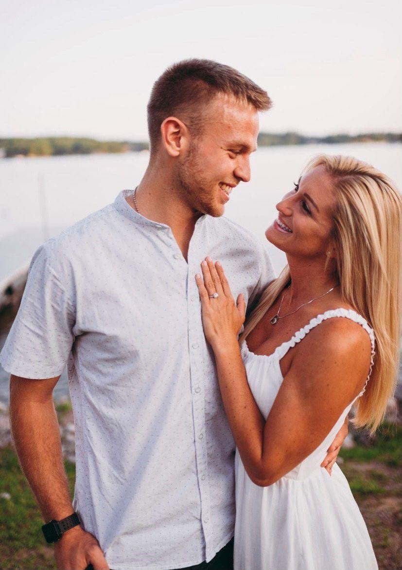 How Wisconsin’s Brad Davison found ‘biggest fan’ and future wife in