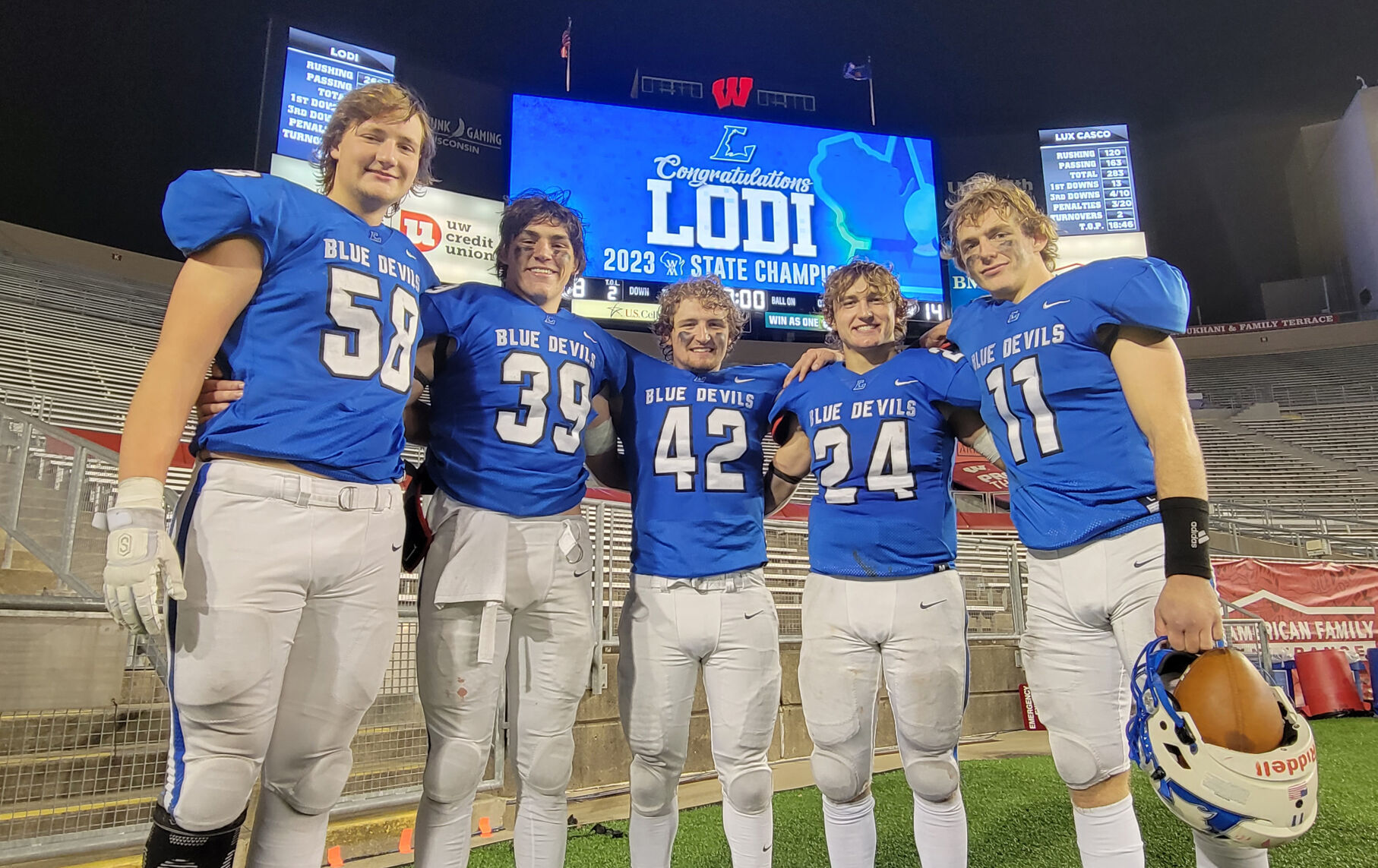 Lodi Football Team Secures Second State Championship with 38-14 Victory