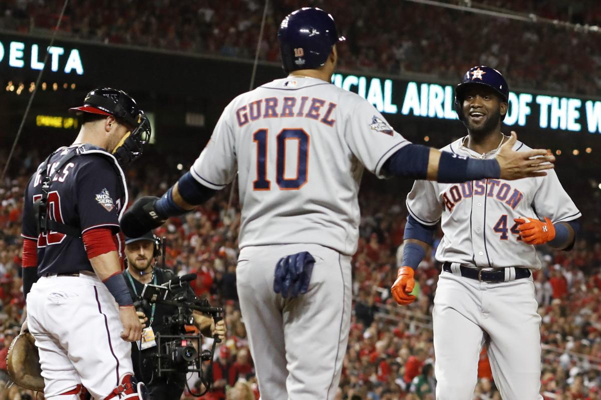 Get Wallpaper Gerrit Cole Powerful Astros Hammer Nats 7 1 Lead World Series 3 Desktop Wallpaper Free