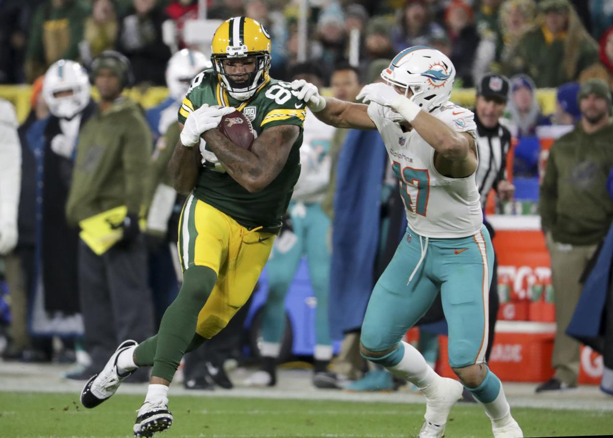 After almost calling it quits, Marcedes Lewis finds himself in a meaningful  role with Packers' new offense - The Athletic