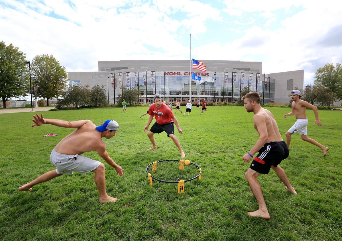Kohl Center lawn